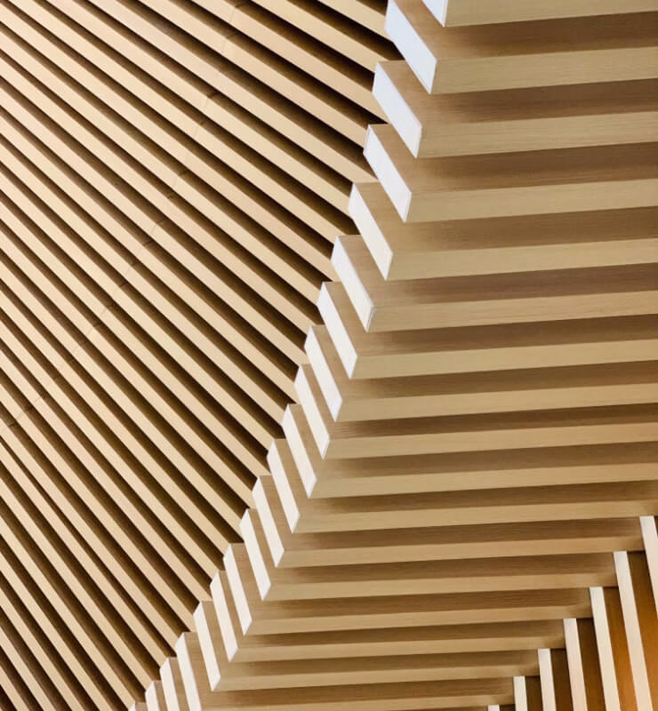 Utilizing wood in architecture